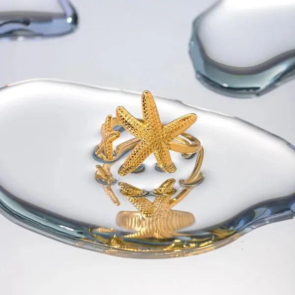 Gold_Starfish_Rings_For_Women